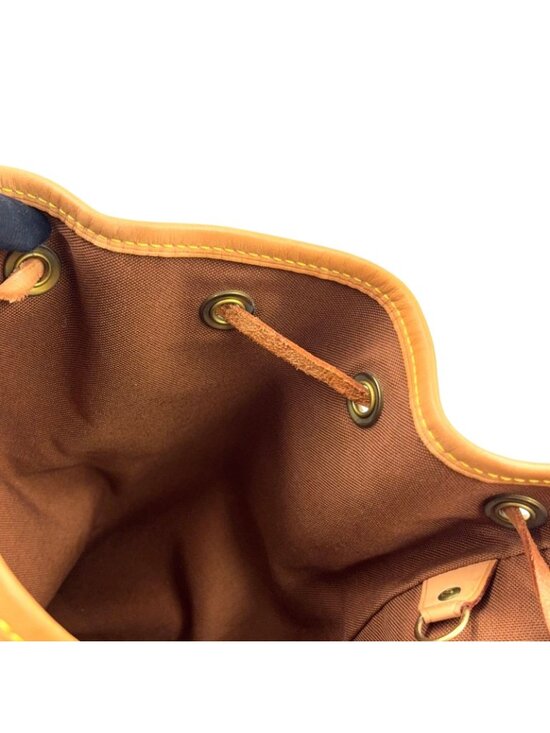 Louis Vuitton Montsouris GM Monogram Leather Brown Light Backpack Gold main image 5